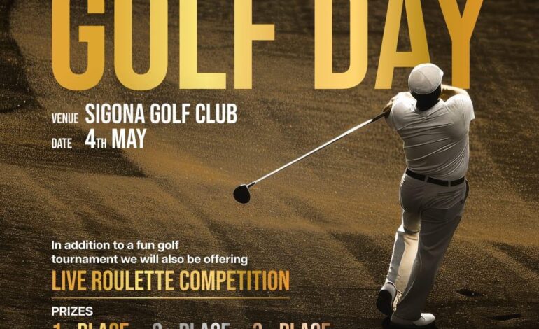 Experience Golfing Excellence and Casino Thrills at the Moyo Golf Day | Sigona Golf Club 2024