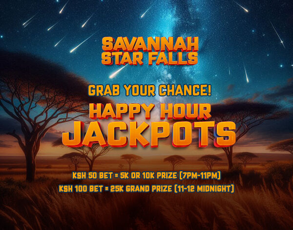 Savannah Star Falls: Your exhilarating Chance to Win Big on the Happy Hour jackpot at Moyo Casino