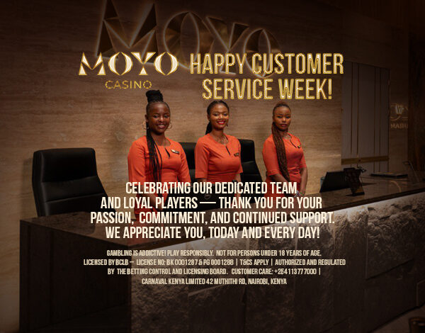 HAPPY CUSTOMER SERVICE WEEK.