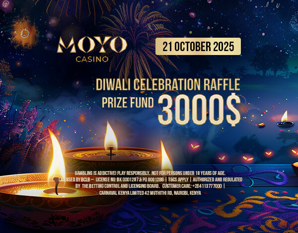 Diwali Celebration Raffle at Moyo Casino!